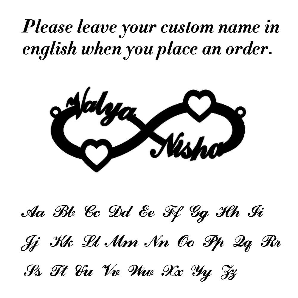 Sipuris Unique Custom Name Letter Pendant Necklace Personalized Heart Stainless Steel Necklaces For Women Jewelry Gifts 2022
