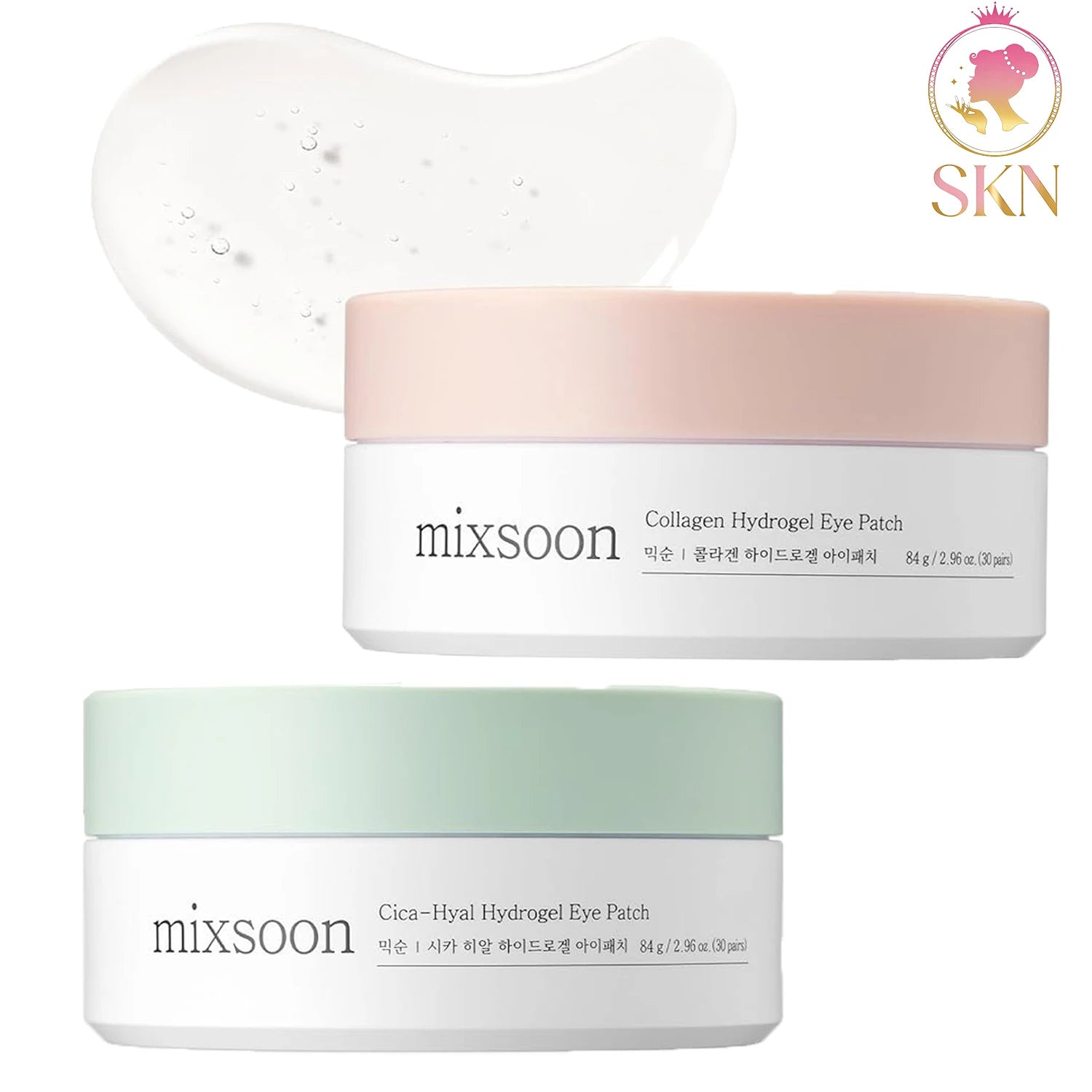 Velori Eye Patches — Korean Peptide Collagen Hydrogel Eye Mask
