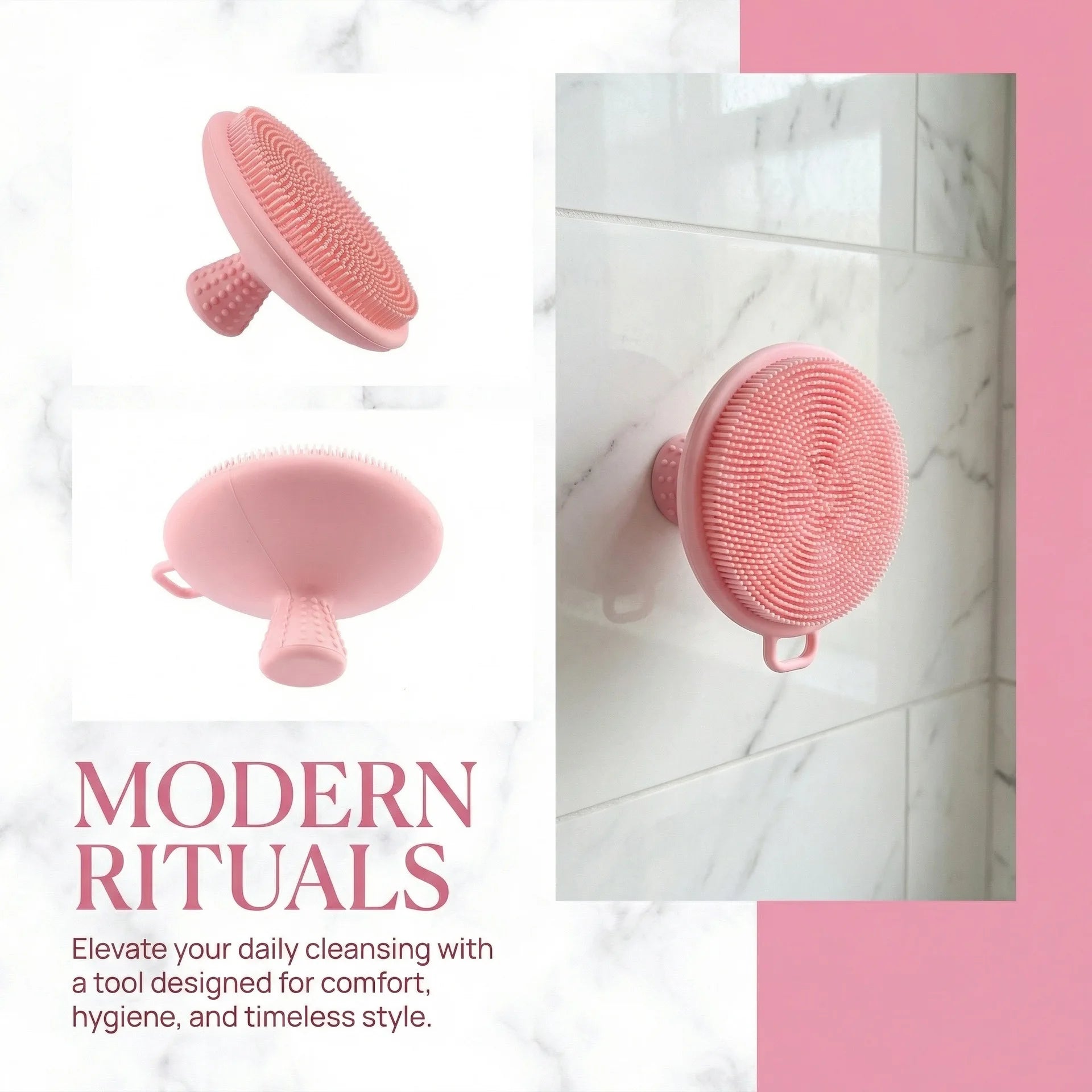 Silicone Scrubber Face Cleansing Face Brush Pore Cleaner Brush Skin Silicon Brush Face Scrubbers for Men and women