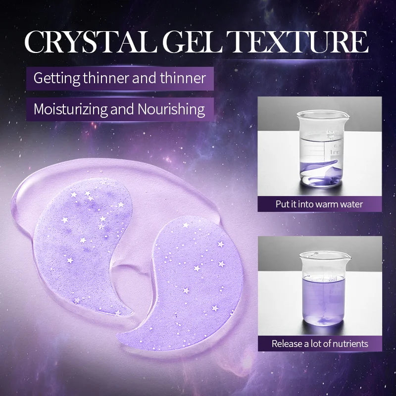 Velori Grape Eye Mask — 60pc Crystal Collagen Anti-Aging Eye Patches