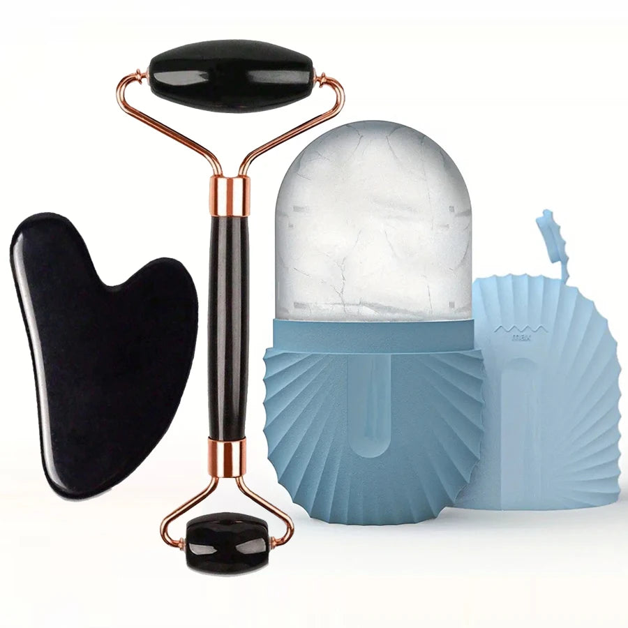 Velori Ice Roller Set — Face Massage Roller for Lifting & Contouring