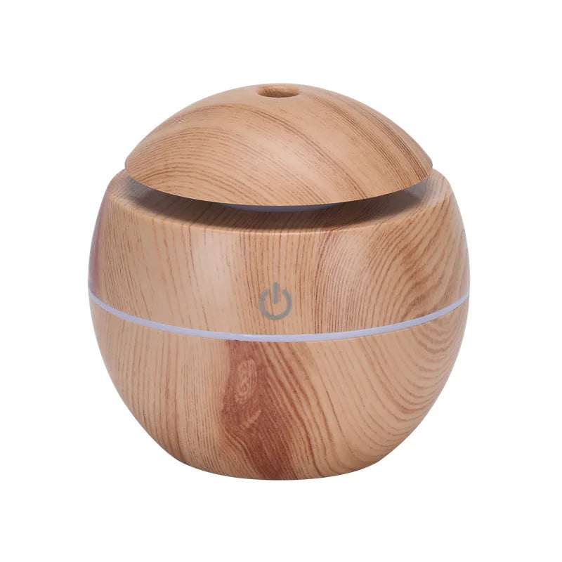 Desktop mini personal ultrasonic humidifier aromatherapy with colorful LED night light, office, bedroom, dorm room, USB power