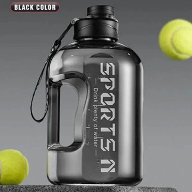 1L UP To 5L Large Capacity Bicycle Water Bottle Fitness BPA FREE Scale Drink Bottle for Men Gym Cycling Camping Water Bottle Cup