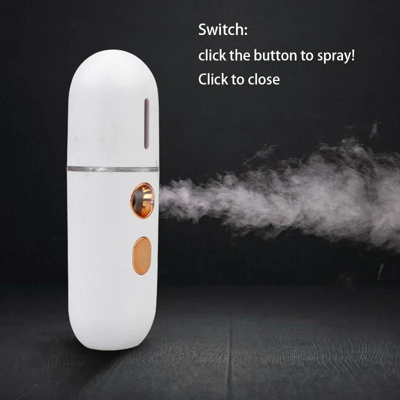 Velori Nano Mister — Rechargeable Mini Facial Hydration Spray