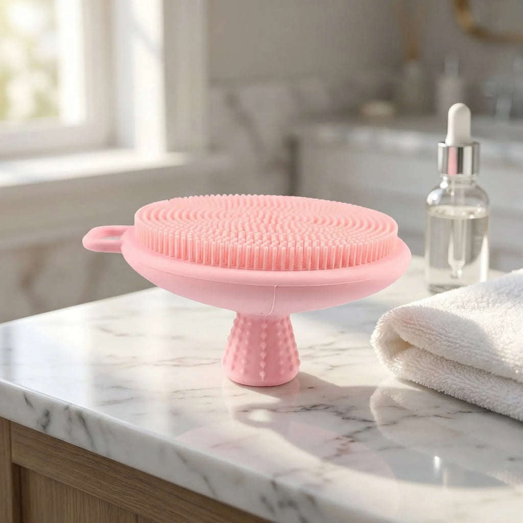 Silicone Scrubber Face Cleansing Face Brush Pore Cleaner Brush Skin Silicon Brush Face Scrubbers for Men and women