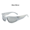 Trend sports sunglasses Europe and the United States Y2K wind goggles Fashion sunglasses men and women fashion party glasses