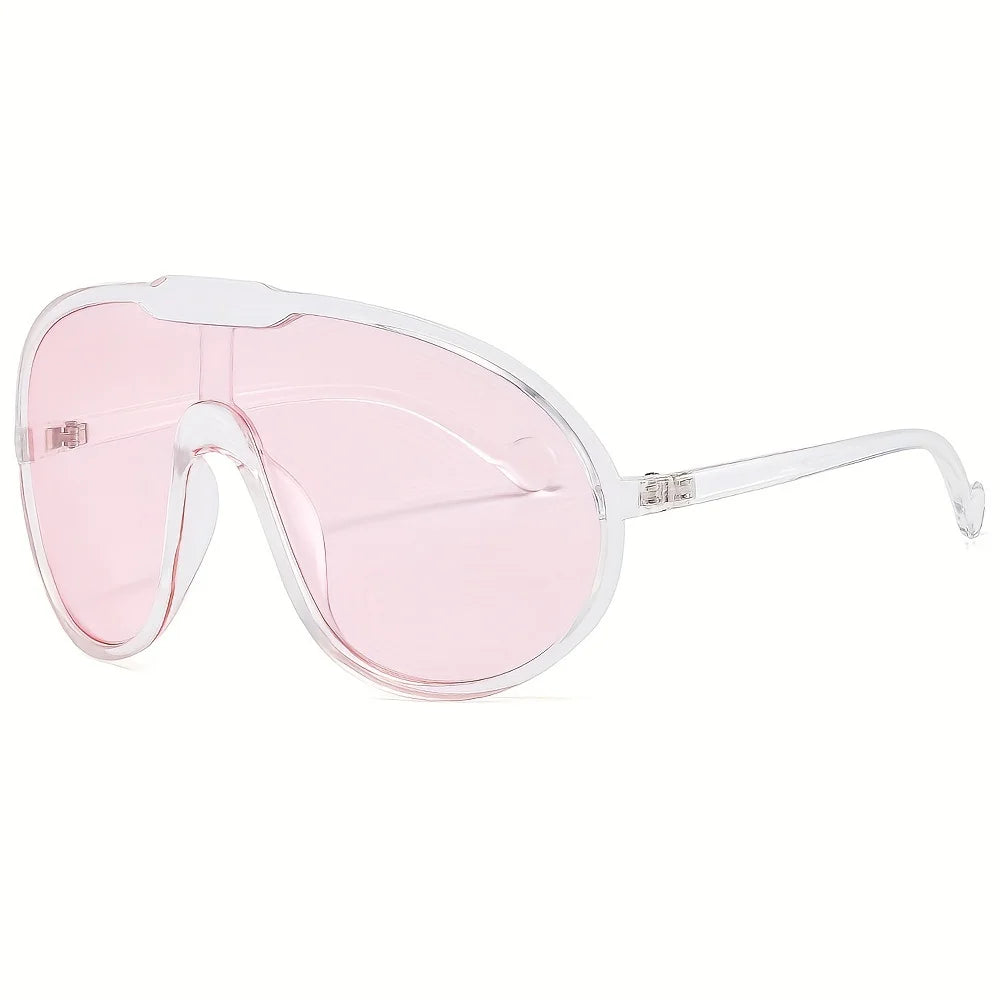 Oversized Square Sunglasses Women Punk Fashion Big Frame Vintage Cycling Sun Glasses Men Shades Retro Gradient Shades UV400