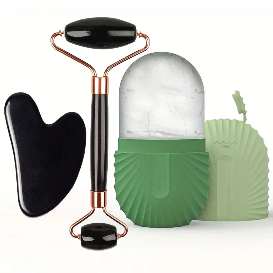 Velori Ice Roller Set — Face Massage Roller for Lifting & Contouring
