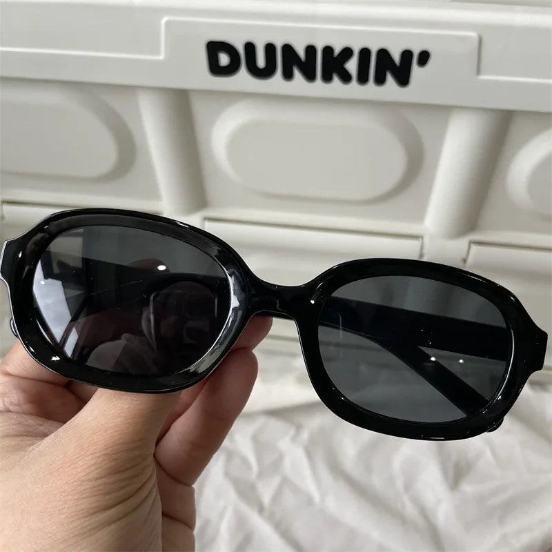 The Most Comprehensive Black Sunglasses Collection Y2K/Sunshade/Large Frame Sunglasses Cat's Eye Sunscreen Glasses