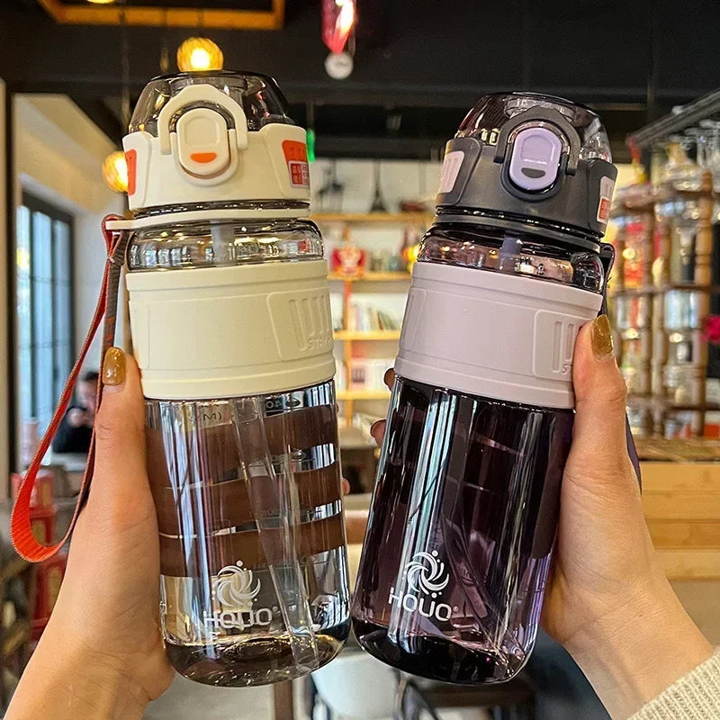 750ml/1L Travel Water Bottle for Sports Plastic Water Cup for Girl Boy School Portable Liter  Water Kettle Fitnes Gym Drinkware