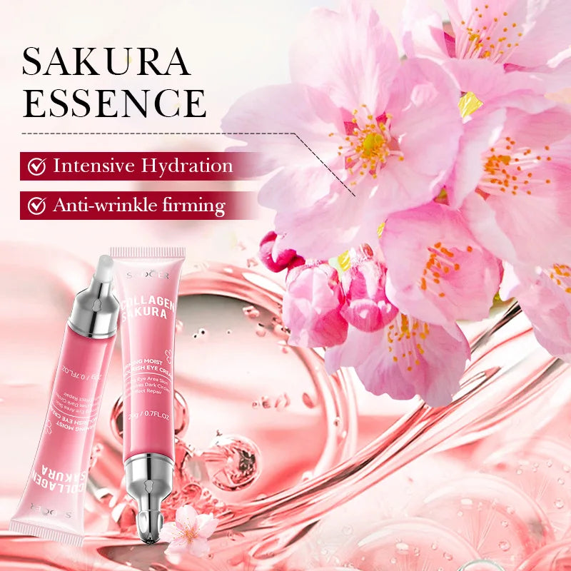 Velori Sakura Eye Cream — Anti Dark Circles & Firming Eye Treatment