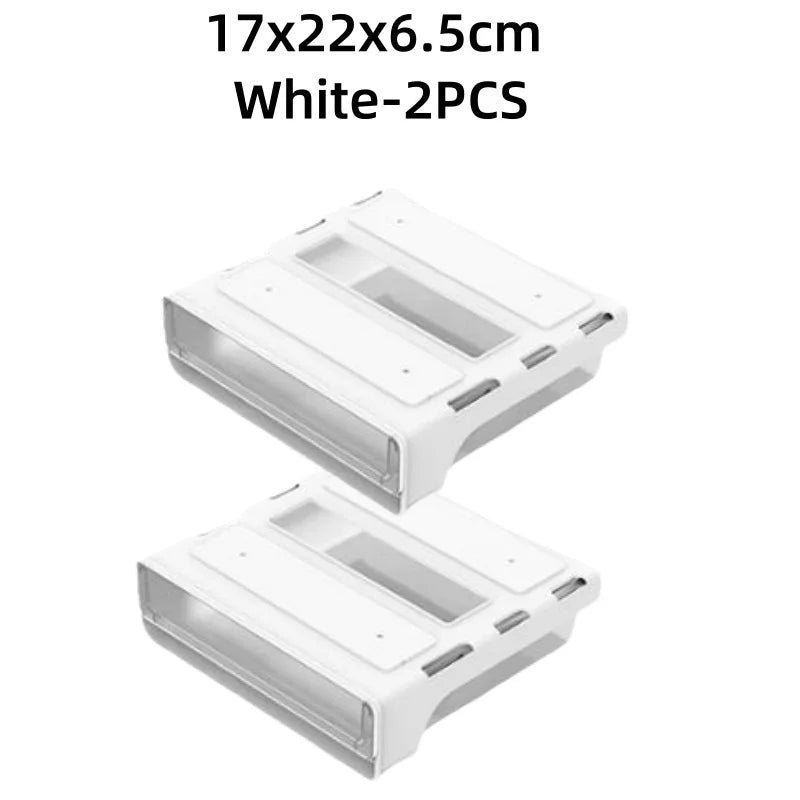 Under Desk Drawer Slide Out for Home Office School Organization and Storage Self-Adhesive Slide Out Expandable Drawer Storage