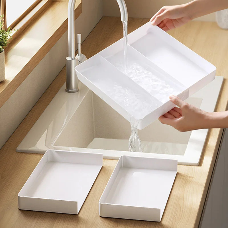 Velori Kitchen Tray — Expandable Cutlery & Drawer Organizer