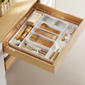 Velori Kitchen Tray — Expandable Cutlery & Drawer Organizer