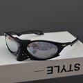 Y2K Millennium Style Unisex Outdoor Cycling Mountain Walking Sunglasses round Face Women's Fashionable Retro Elegant Sporty