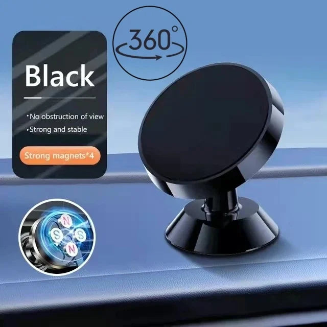 Magnetic Car Phone Holder Mobile Cell Phone Holder Stand Magnet Mount Bracket In Car For iPhone 13 12 Samsung Redmi Xiaomi