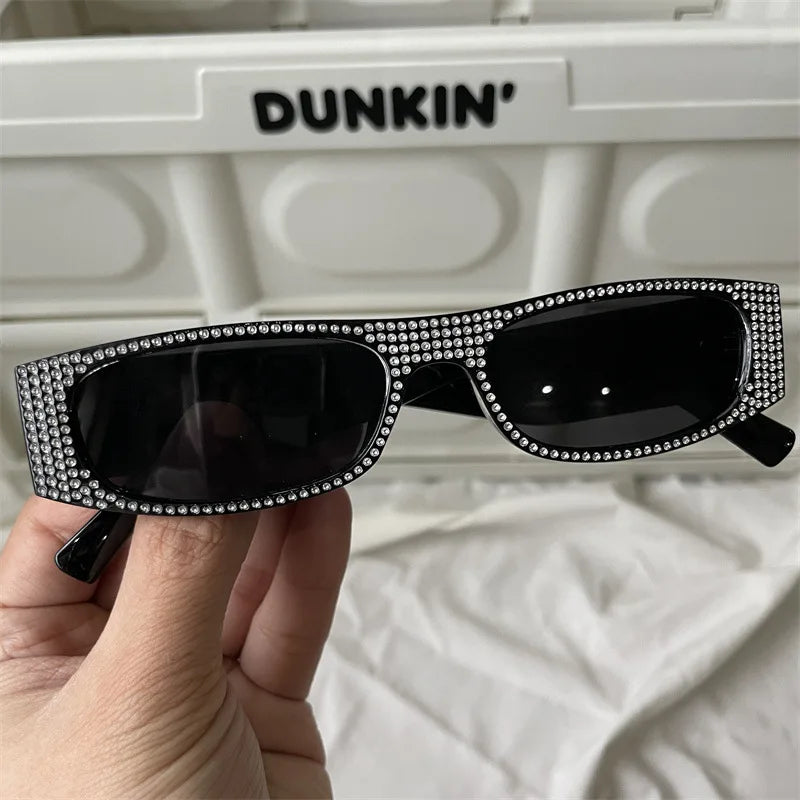 The Most Comprehensive Black Sunglasses Collection Y2K/Sunshade/Large Frame Sunglasses Cat's Eye Sunscreen Glasses