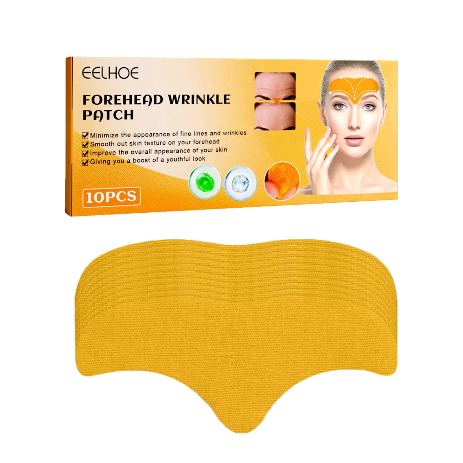 Velori Anti-Wrinkle Patches — Forehead, Eye & Nasolabial Gel Patches