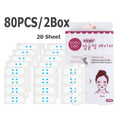 4/80Pcs V Lift Face Sticker Invisible Makeup Adhesive Lift Face Tape Slim Patch Breathable Sticker Lifting Tighten Chin
