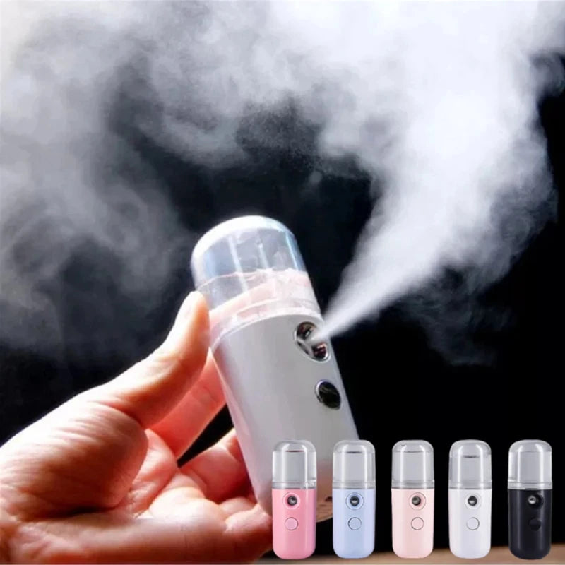 Velori Travel Mist — USB Rechargeable Nano Facial Steamer for Travel