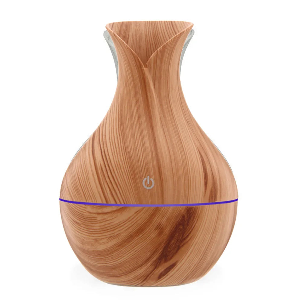 Desktop mini personal ultrasonic humidifier aromatherapy with colorful LED night light, office, bedroom, dorm room, USB power