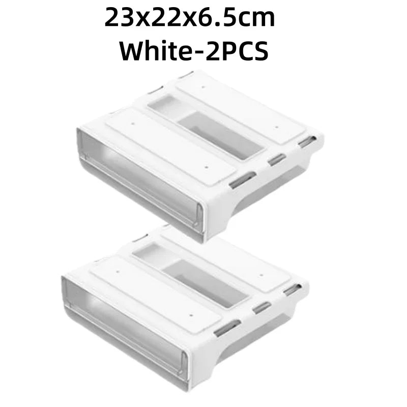 Under Desk Drawer Slide Out for Home Office School Organization and Storage Self-Adhesive Slide Out Expandable Drawer Storage