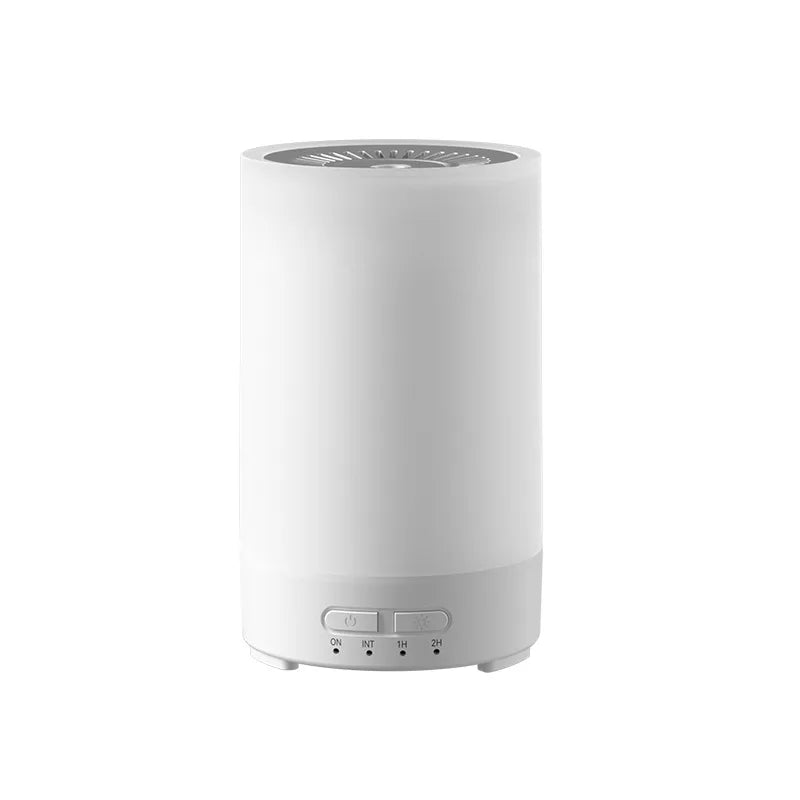 150ML Ultrasonic Wood Grain Essential Humidifier Air Humidifier for Bedroom Office Home 7 Color LED Light Aromatherapy Diffuser