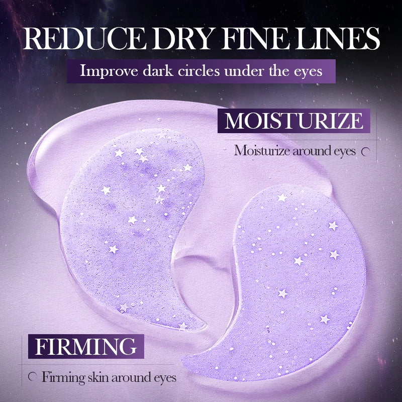 Velori Grape Eye Mask — 60pc Crystal Collagen Anti-Aging Eye Patches