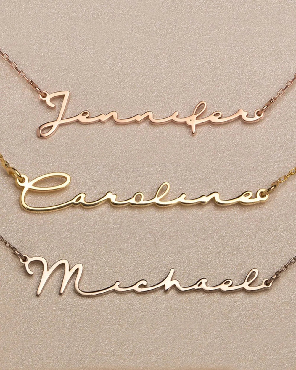 Customized Fashion Stainless Steel Name Necklace Personalized Letter Gold Color Choker Necklace Pendant Nameplate Gift